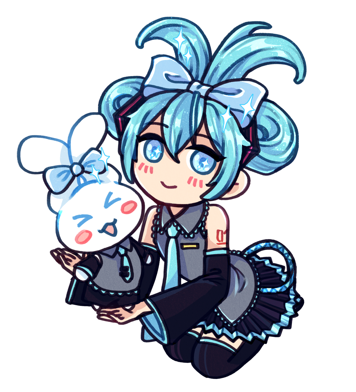 mikucinammon sticker