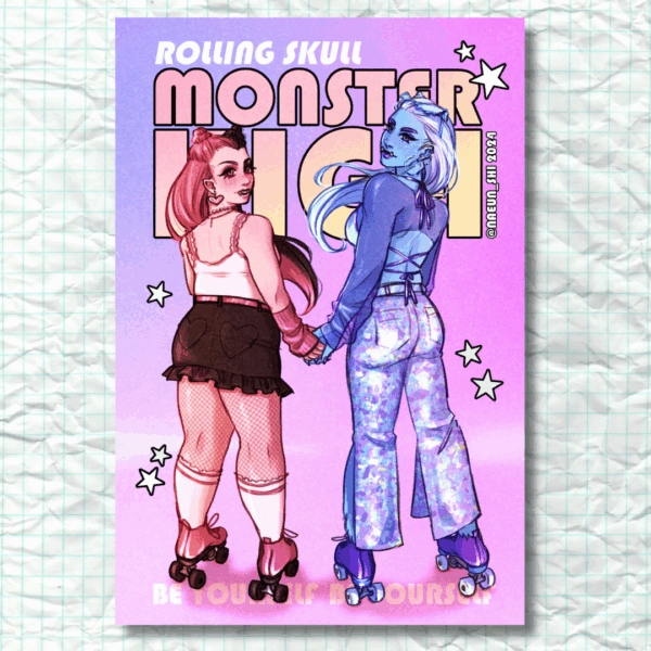 Monster High A5 Print