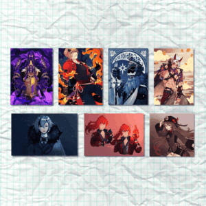 Genshin Impact A5 Prints