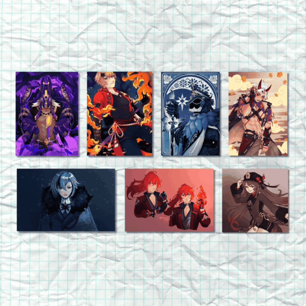 Genshin Impact A5 Prints