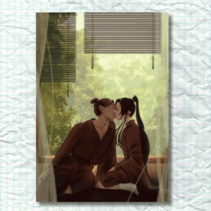 FengQing Lounging A5 Print