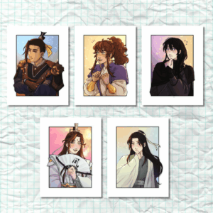 TGCF Portraits A5 Prints